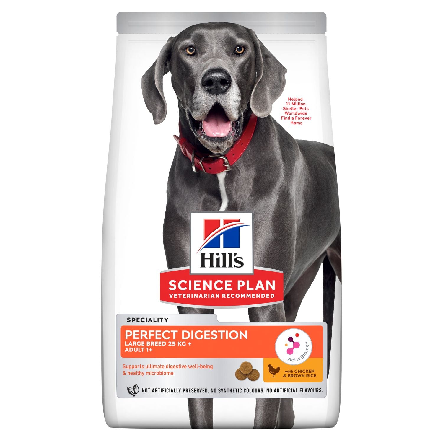 Hill s Science Plan Perfect Digestion Chicken Large Breed Adult Dog Food 12kg