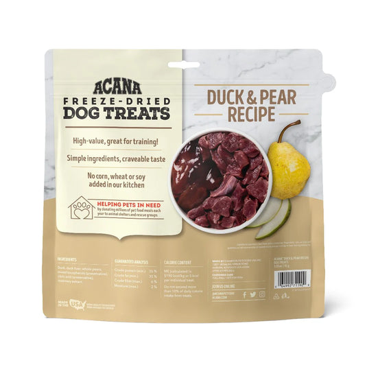 Acana Free-Run Duck & Bartlett Pear Treats