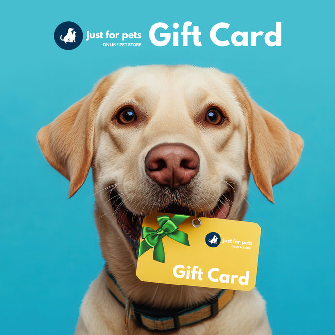 Just for Pets Gift Card : The Perfect Gift for Pet Lovers!