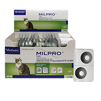 Load image into Gallery viewer, Milpro Dewormer for Kittens/Cats [Sold per Tablet]
