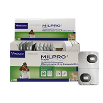 Load image into Gallery viewer, Milpro Dewormer for Puppies/Dogs [Sold Per Tablet]
