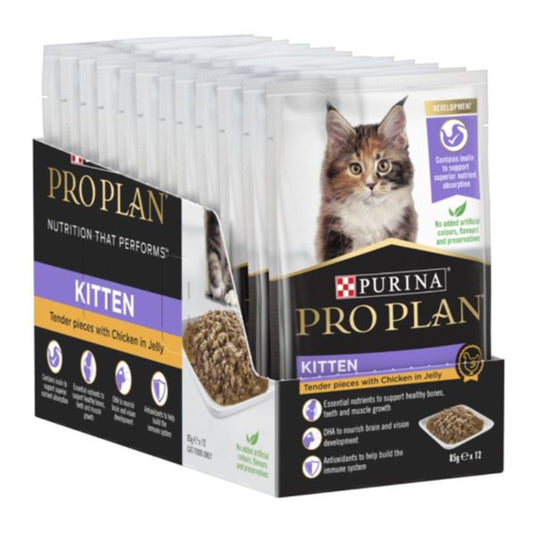 Purina Pro Plan Kitten with Chicken in Jelly Wet Cat Food